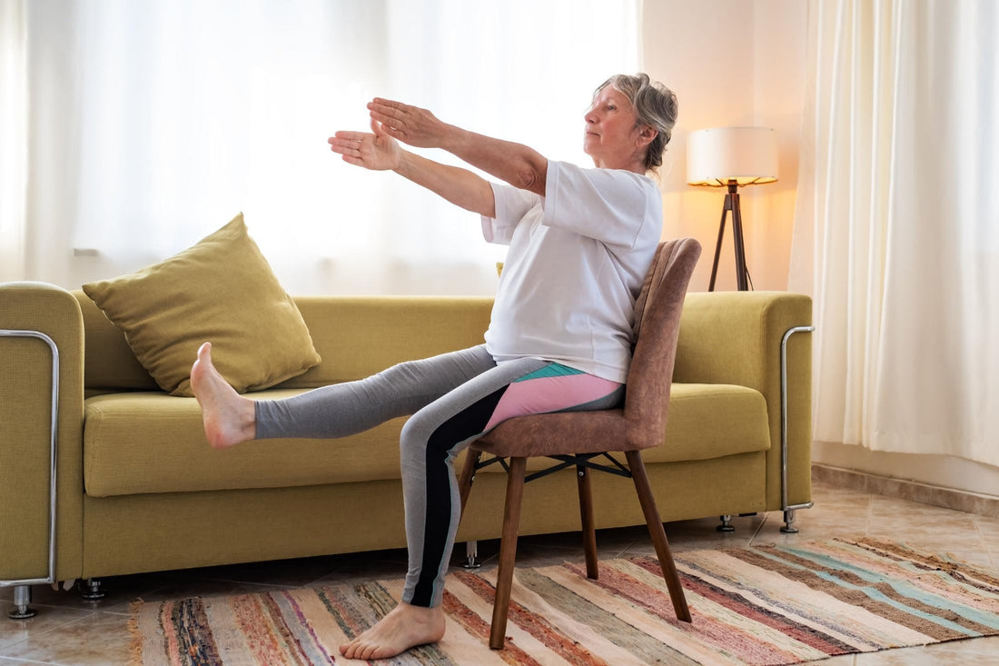 5-Minute Chair Yoga Routine for Seniors Easing Pain and Enhancing Well-being