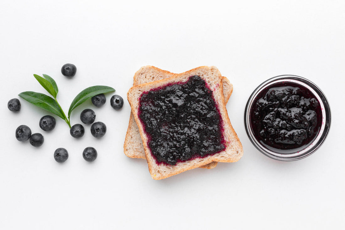 Homemade Elderberry Jam with Colostrum