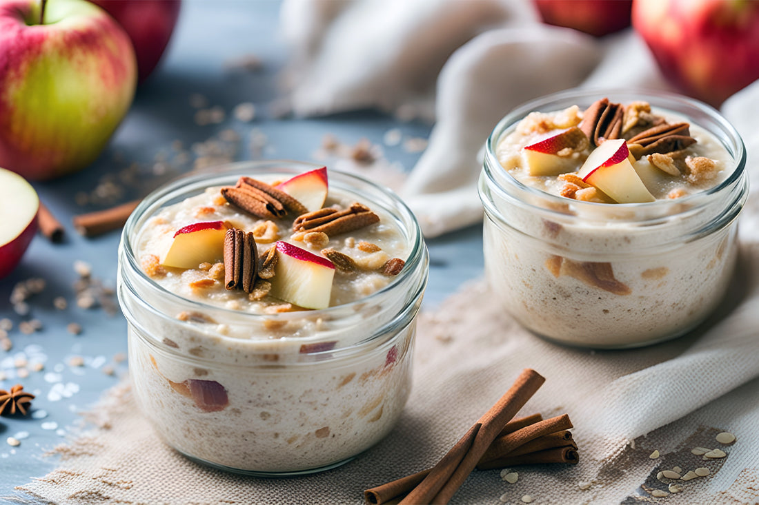 Apple Cinnamon Oatmeal Smoothie: A Tasty Sip to Help Your Gut Feel Right