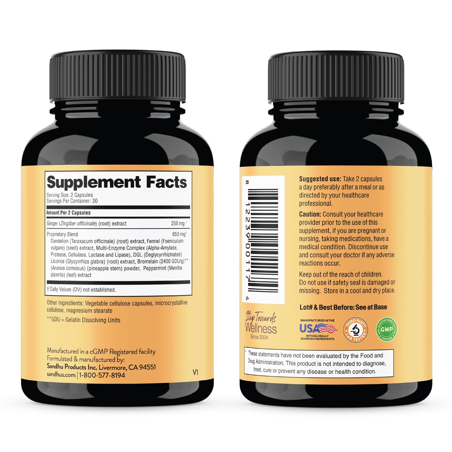 Debloat Capsules - 60 Ct