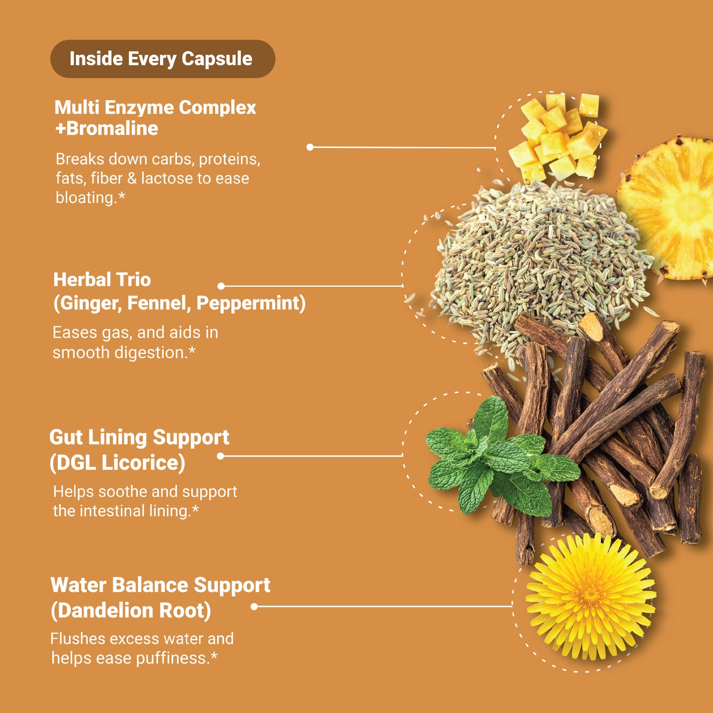 Debloat Capsules - 60 Ct
