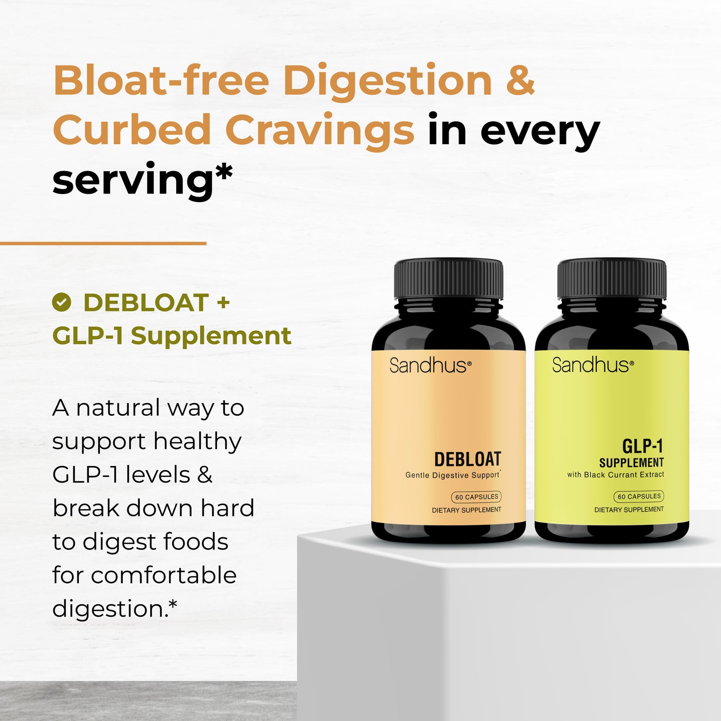 DEBLOAT and GLP-1 Supplement