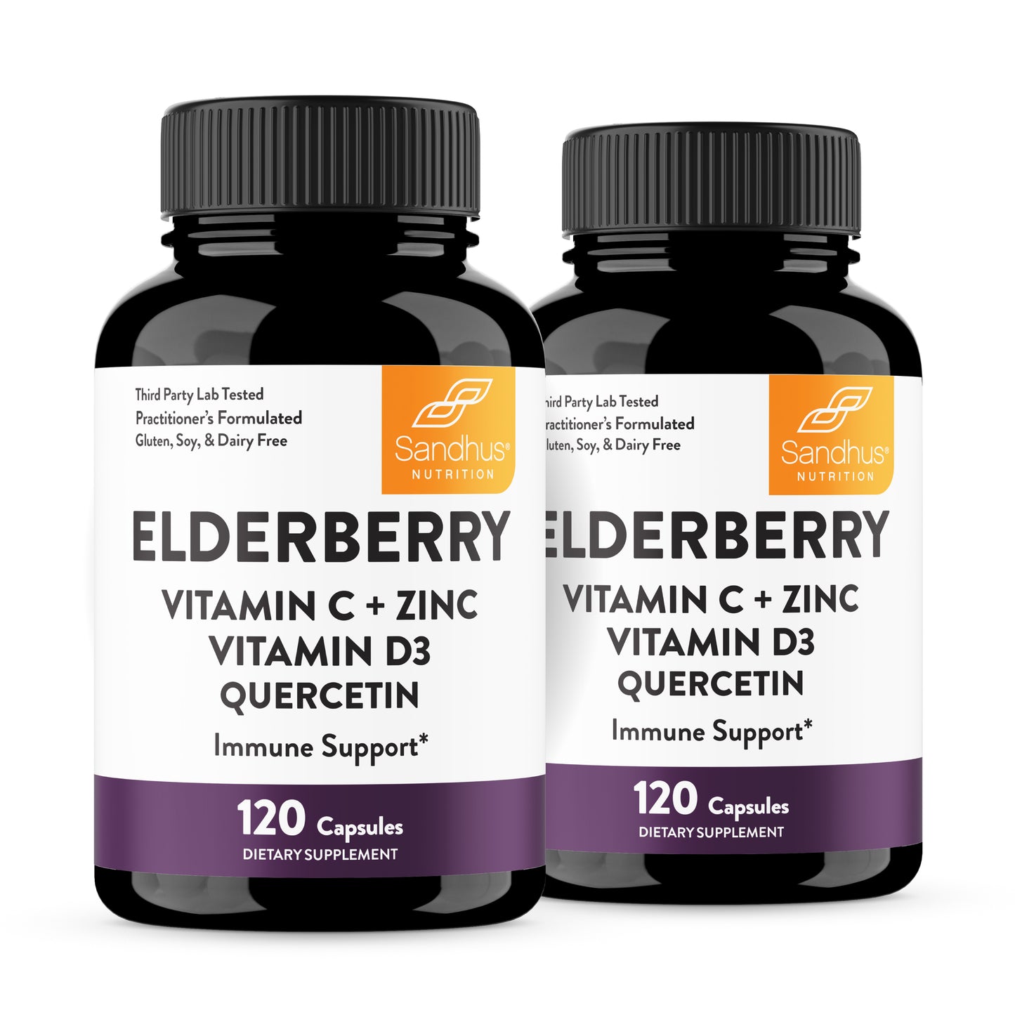 Elderberry With Vitamin D3, Quercetin, Zinc