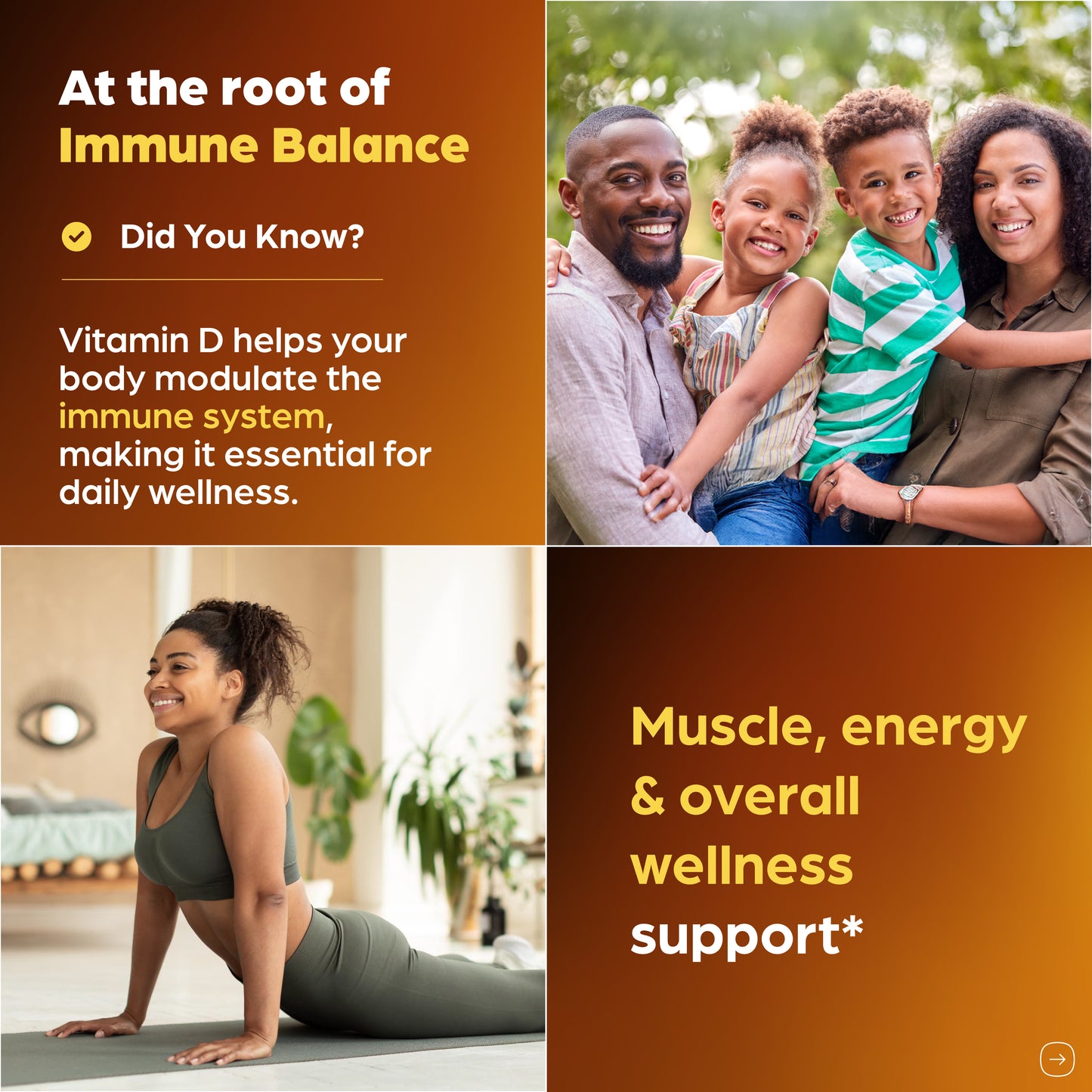 Vitamin D3 & K2 Capsules - 60 Ct