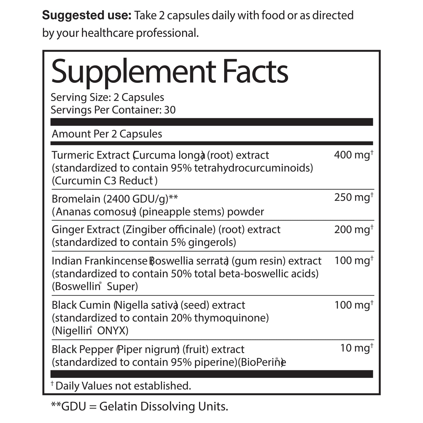 White Curcumin with Boswellia Oil® - Capsules 60 Ct