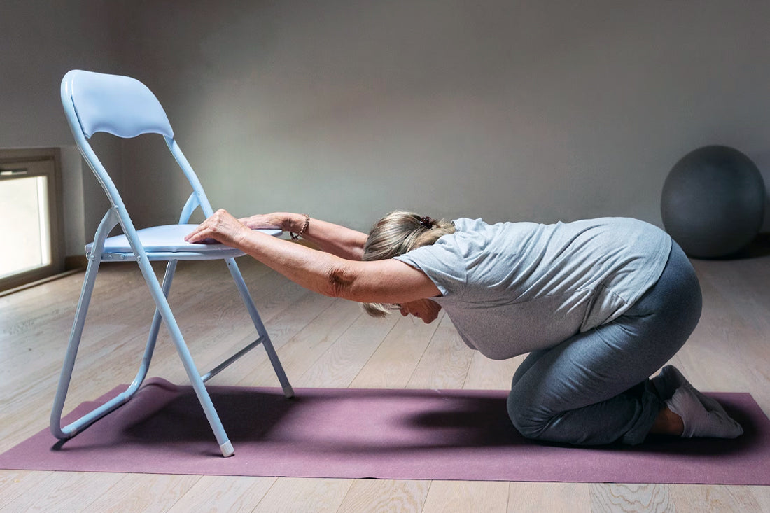 5-Minute Chair Yoga Routine for Seniors Easing Pain and Enhancing Well-being