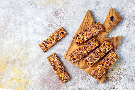 Almond Butter Oat Bars