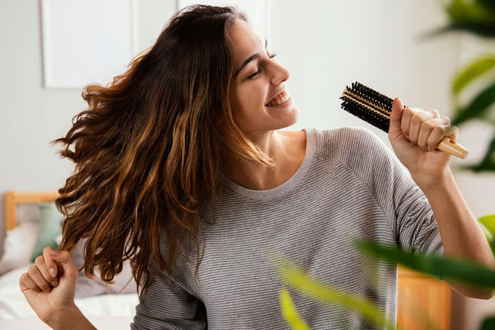 hair grows, hair health, hair regrowth, collagen powder, skin and hair, collagen supplements for hair.