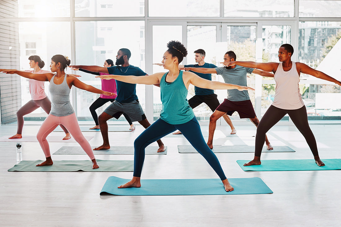 Five Warrior Poses in Yoga