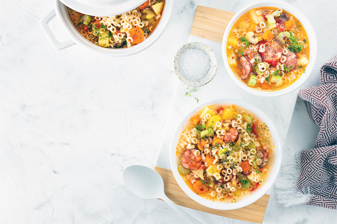 Minestrone Soup Recipe: A Prebiotic Fiber - Rich, Thick & Hearty Delight