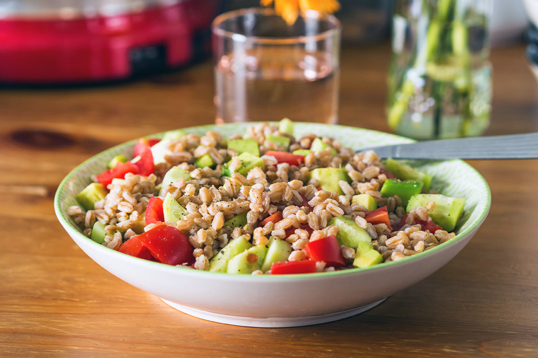 Nutty Farro Salad That ’ s Ready in Under an Hour