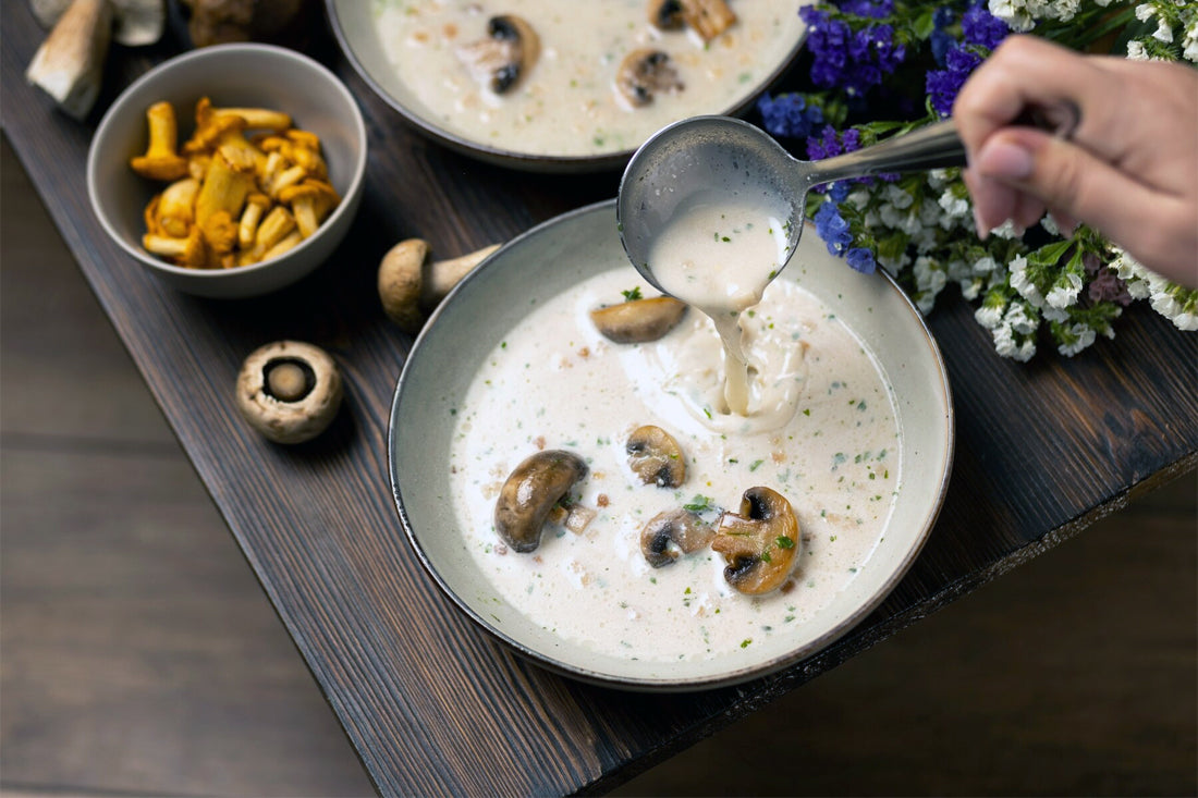 The Perfect Homemade Cream of Mushroom Soup Recipe