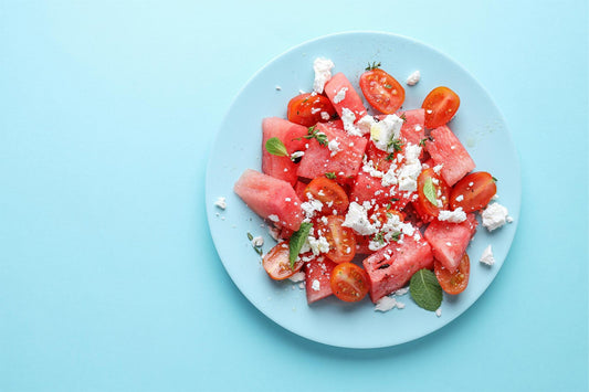 Watermelon and Feta Salad Recipe with L-Glutamine for Gut Health