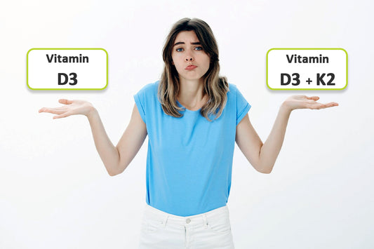 Which is Better, Vitamin D3 or Vitamin D3 with K2?