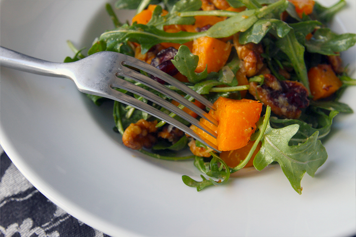 Winters Warmth Butternut Squash Salad Delight