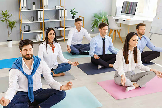 Yoga for Workplace Wellness Combatting Stress and Encouraging Focus