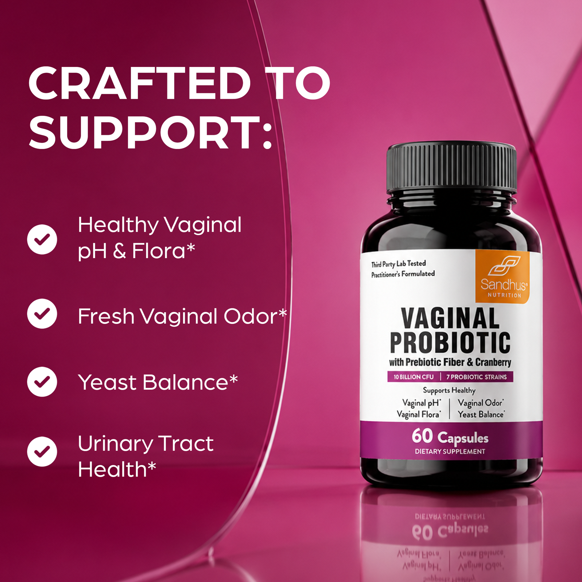 Vaginal Probiotic Capsules – 60 Ct.