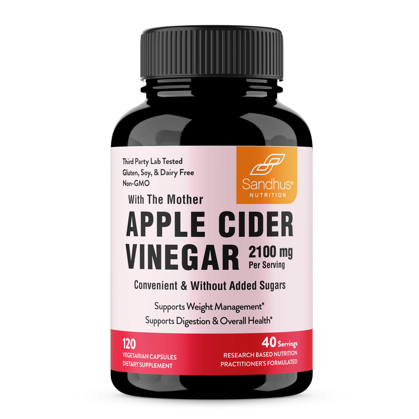 Apple Cider Vinegar - Capsules 120 Ct