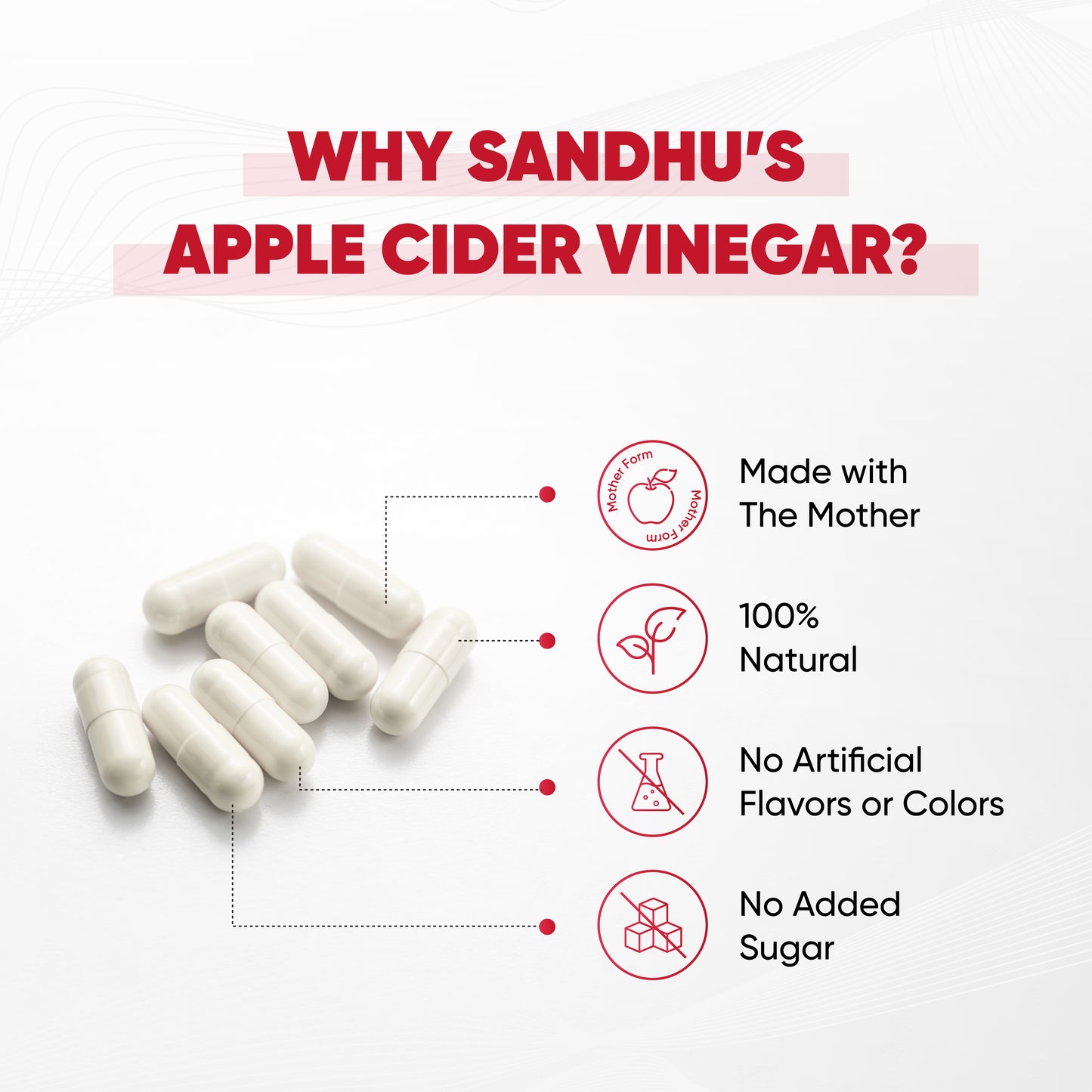 Apple Cider Vinegar - Capsules 120 Ct