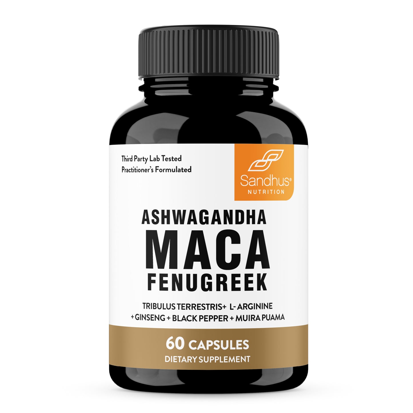 Ashwagandha Maca Capsules - 60 Ct