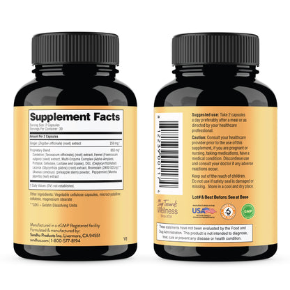 Debloat Capsules - 60 Ct