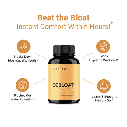 Debloat Capsules - 60 Ct