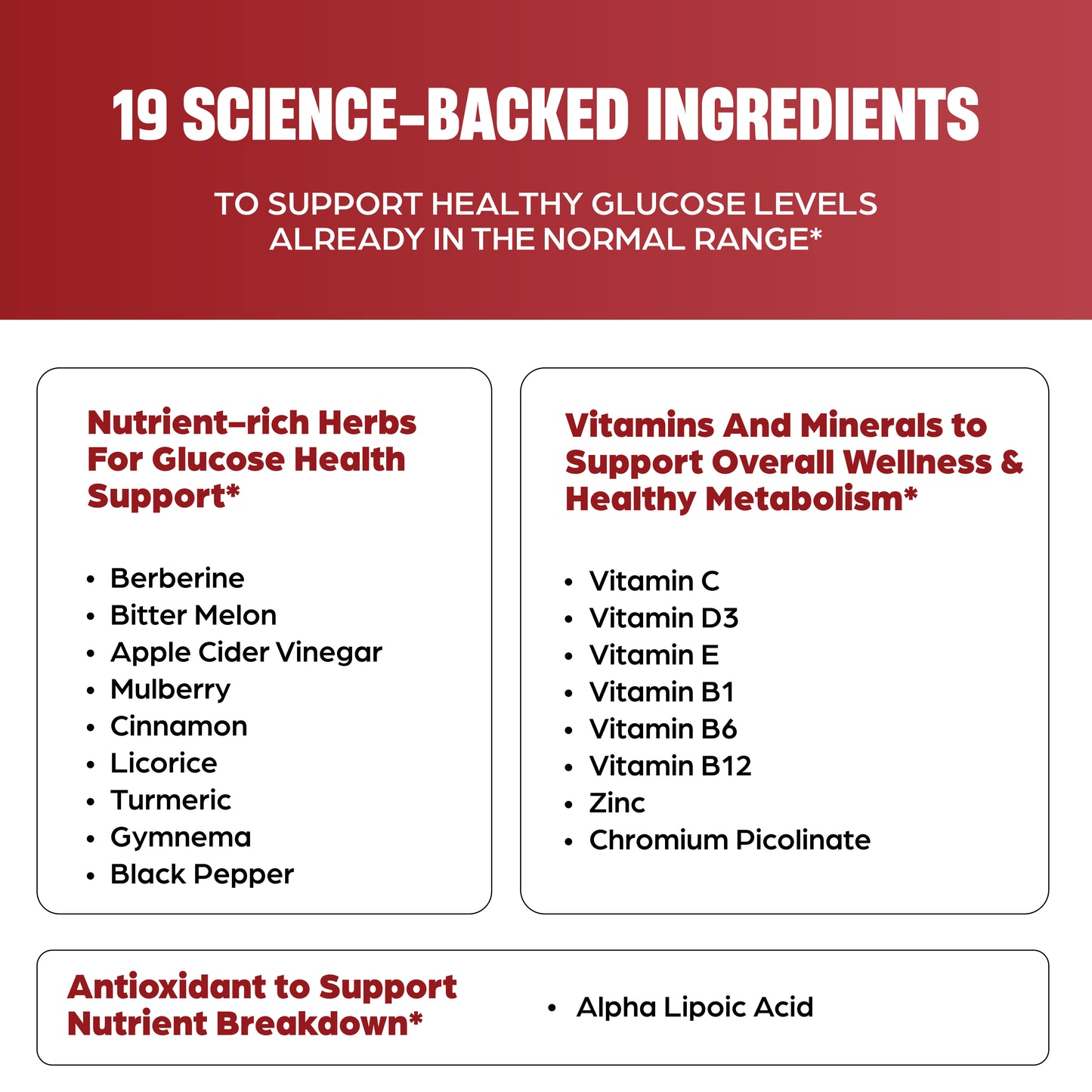 Blood Sugar Complex Capsules - 60 Ct