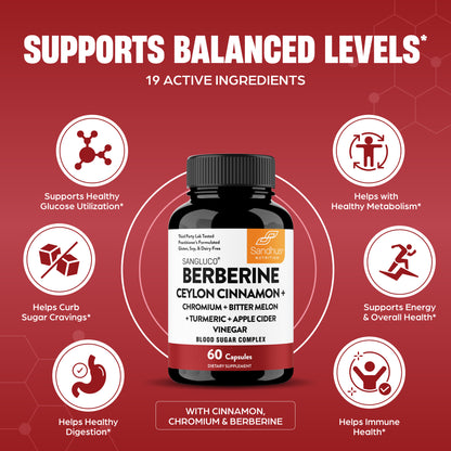 Blood Sugar Complex Capsules - 60 Ct