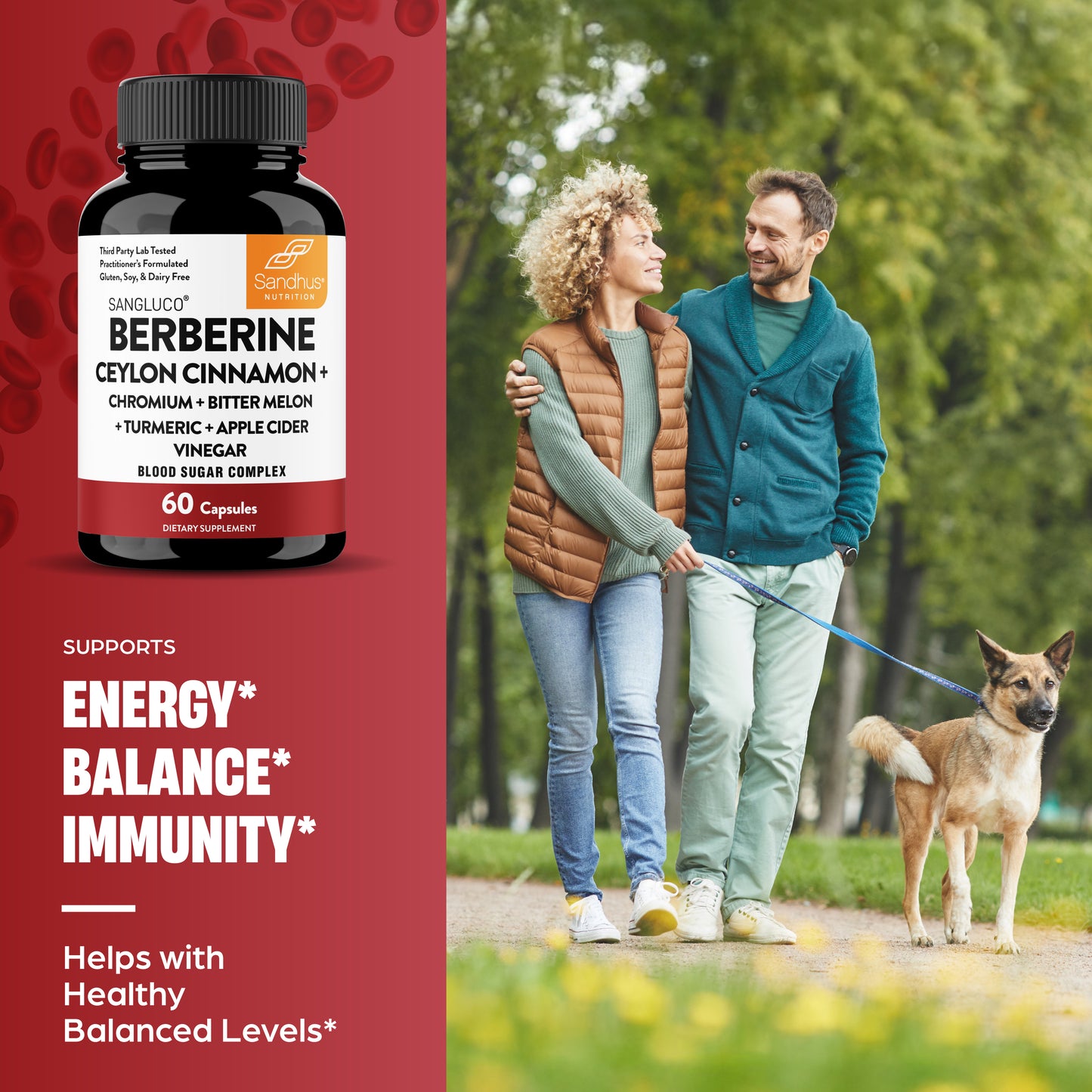 Blood Sugar Complex Capsules - 60 Ct