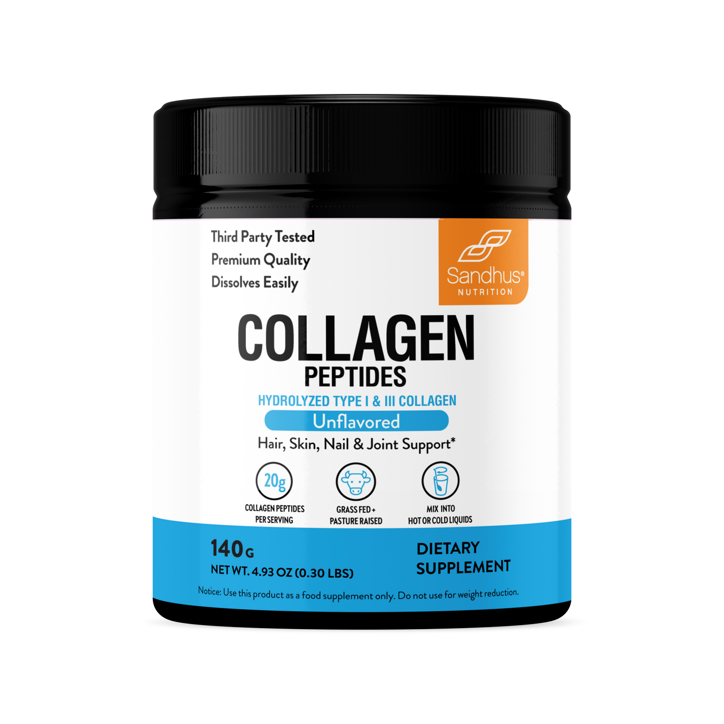 Collagen Peptides powder Sandhus Nutrition