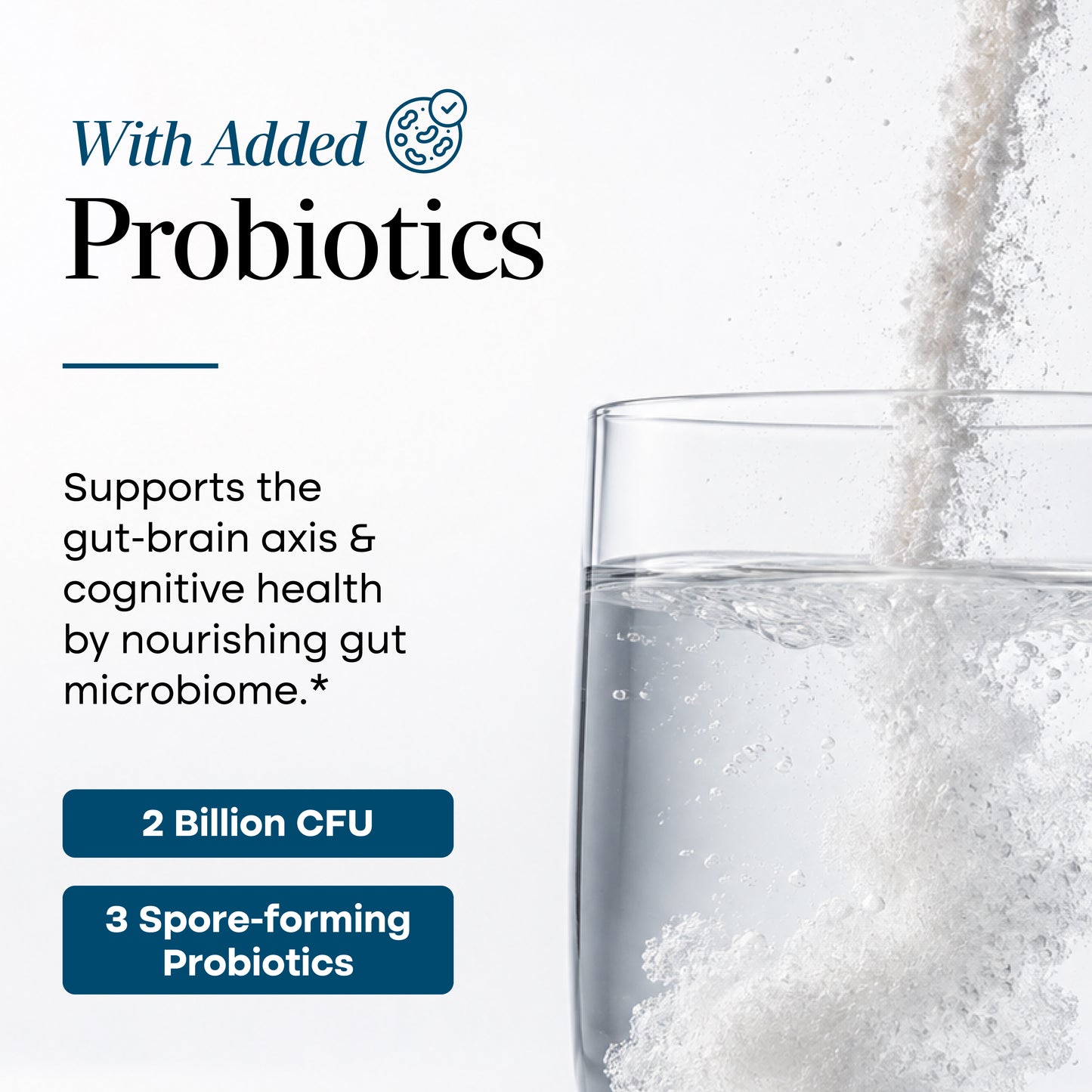 Creatine + Cognizin + Probiotics Stick Packs (20 Ct).