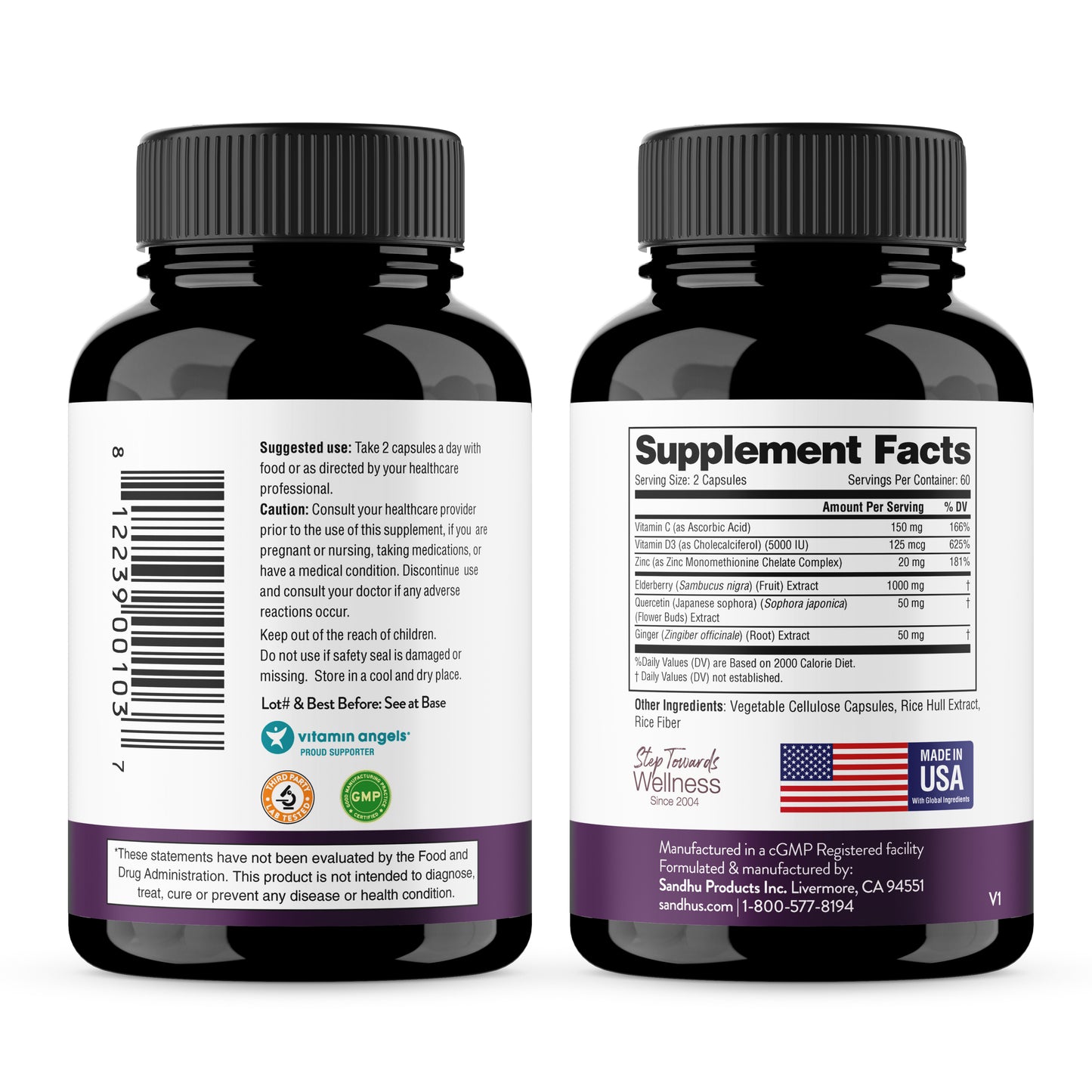 Elderberry - Capsules 120 Ct