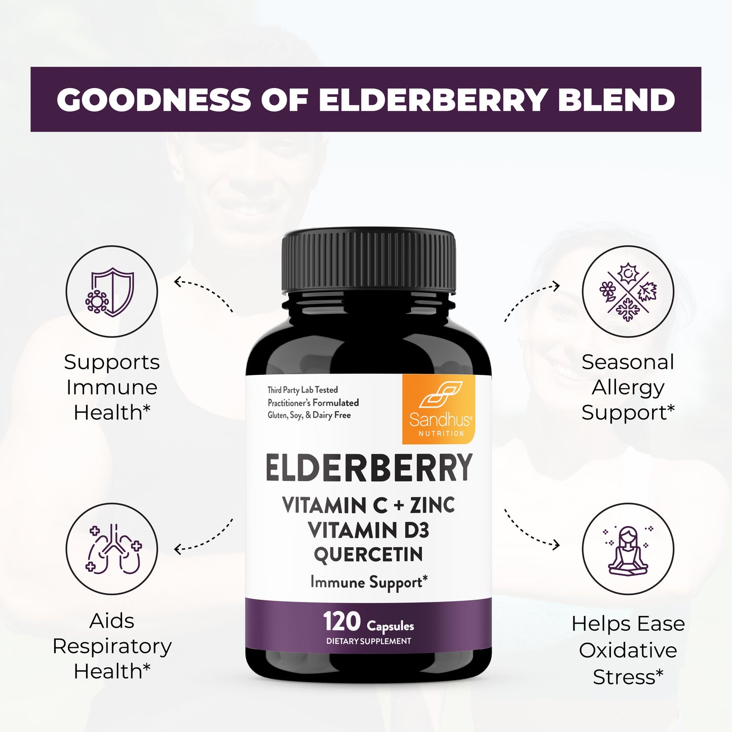 Elderberry - Capsules 120 Ct