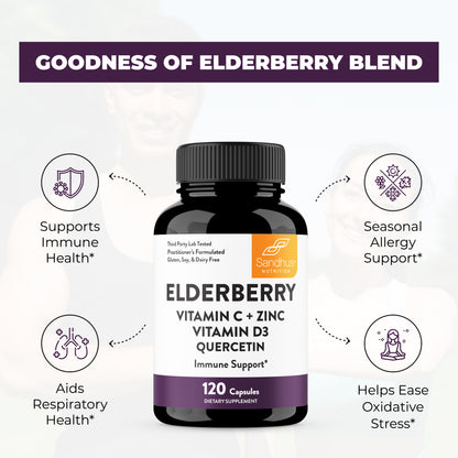 Elderberry - Capsules 120 Ct