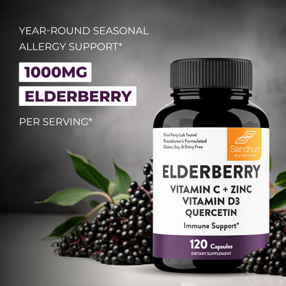 Elderberry - Capsules 120 Ct