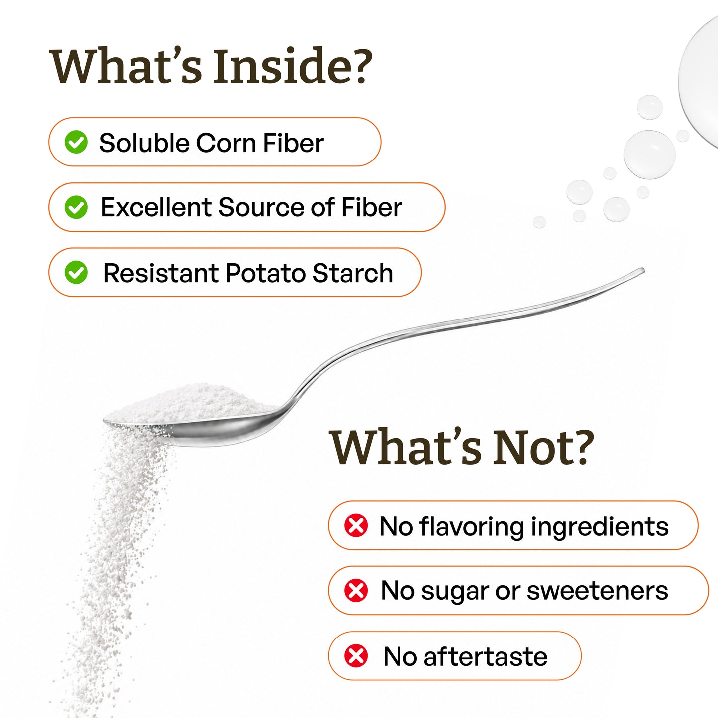 Fiber+ Prebiotic Fiber Boost.