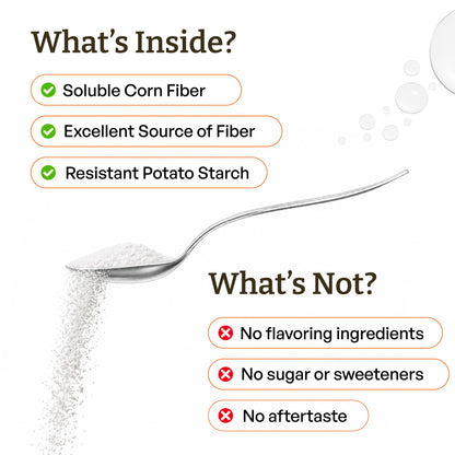 Fiber+ Prebiotic Fiber Boost.