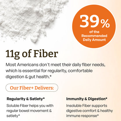 Fiber+ Prebiotic Fiber Boost