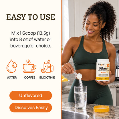 Fiber+ Prebiotic Fiber Boost