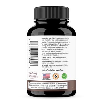 Hair Vitamins with Biotin & Keratin - Capsules 60 Ct