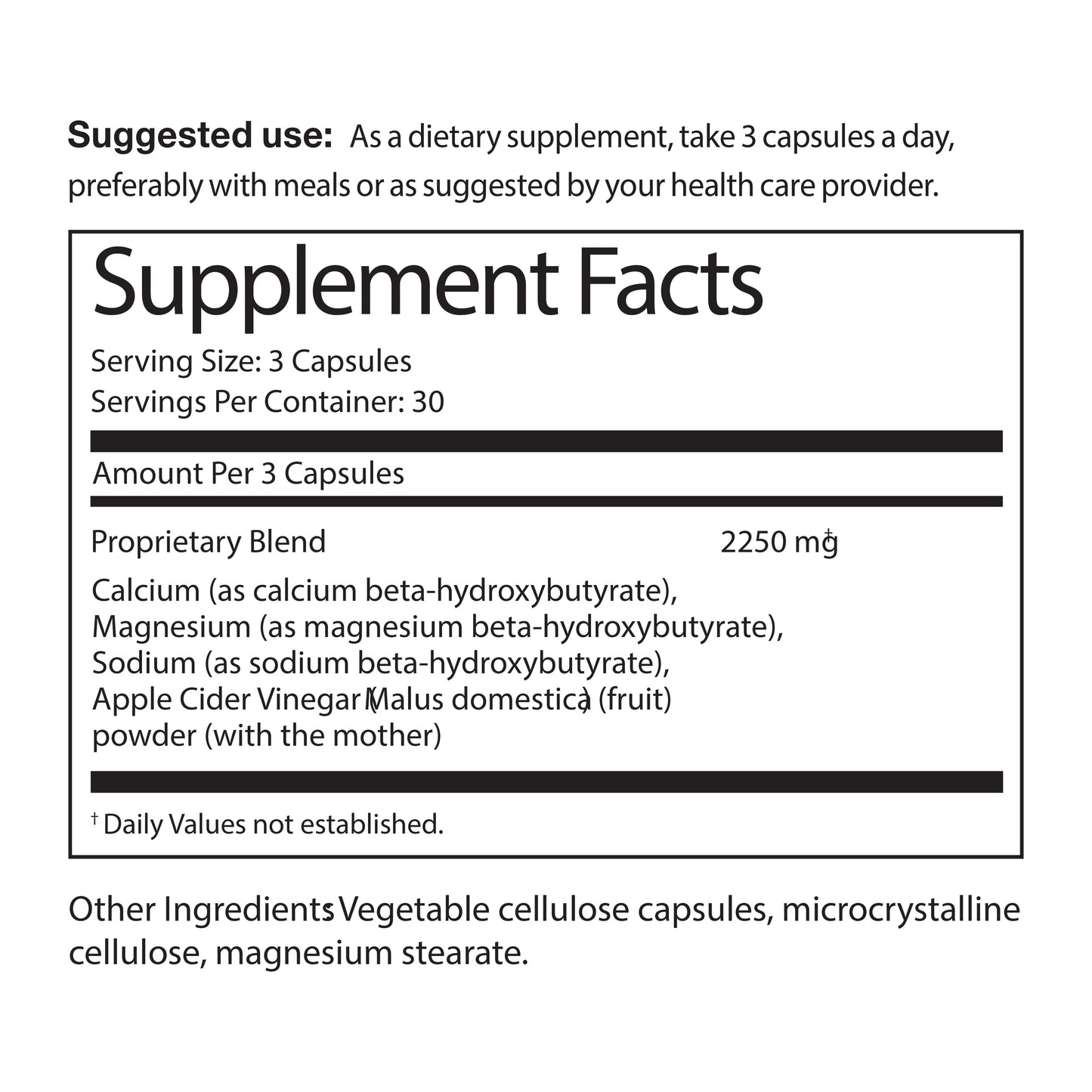 Keto Vegetarian - Capsules 90 Ct