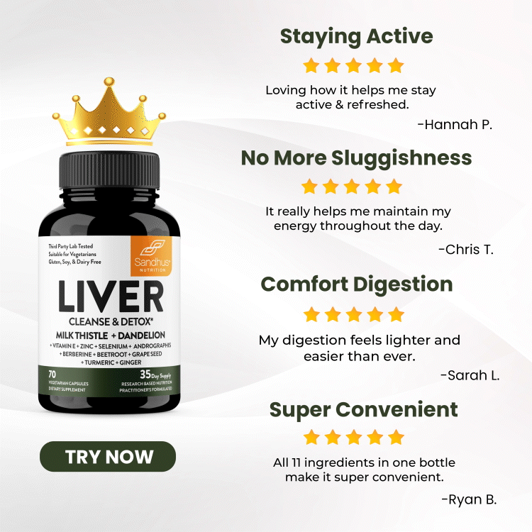 11-in-1 Liver Health Support Supplement | Sandhus – Sandhus Nutrition