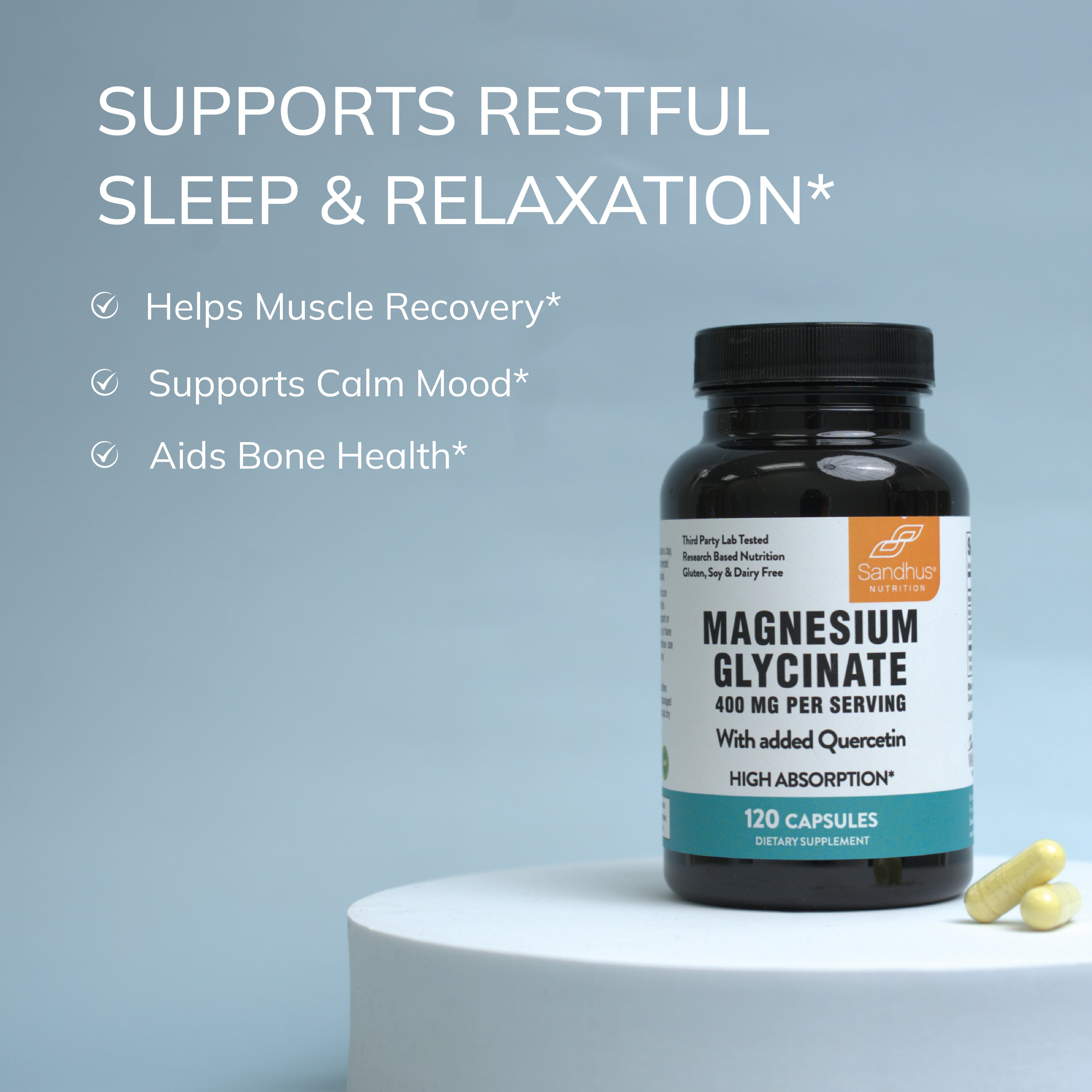 magnesium and glutathione together Magnesium Glycinate with Quercetin