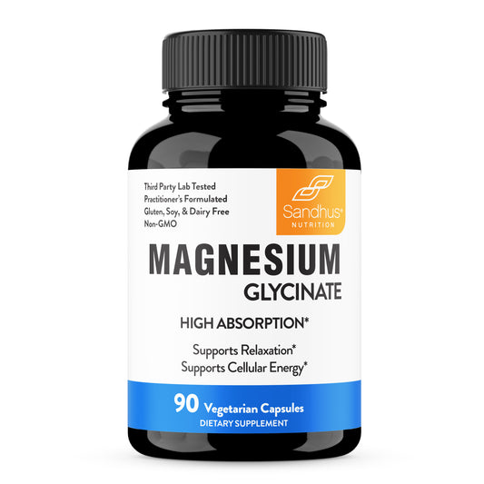 Magnesium Glycinate - Capsules 90 Ct