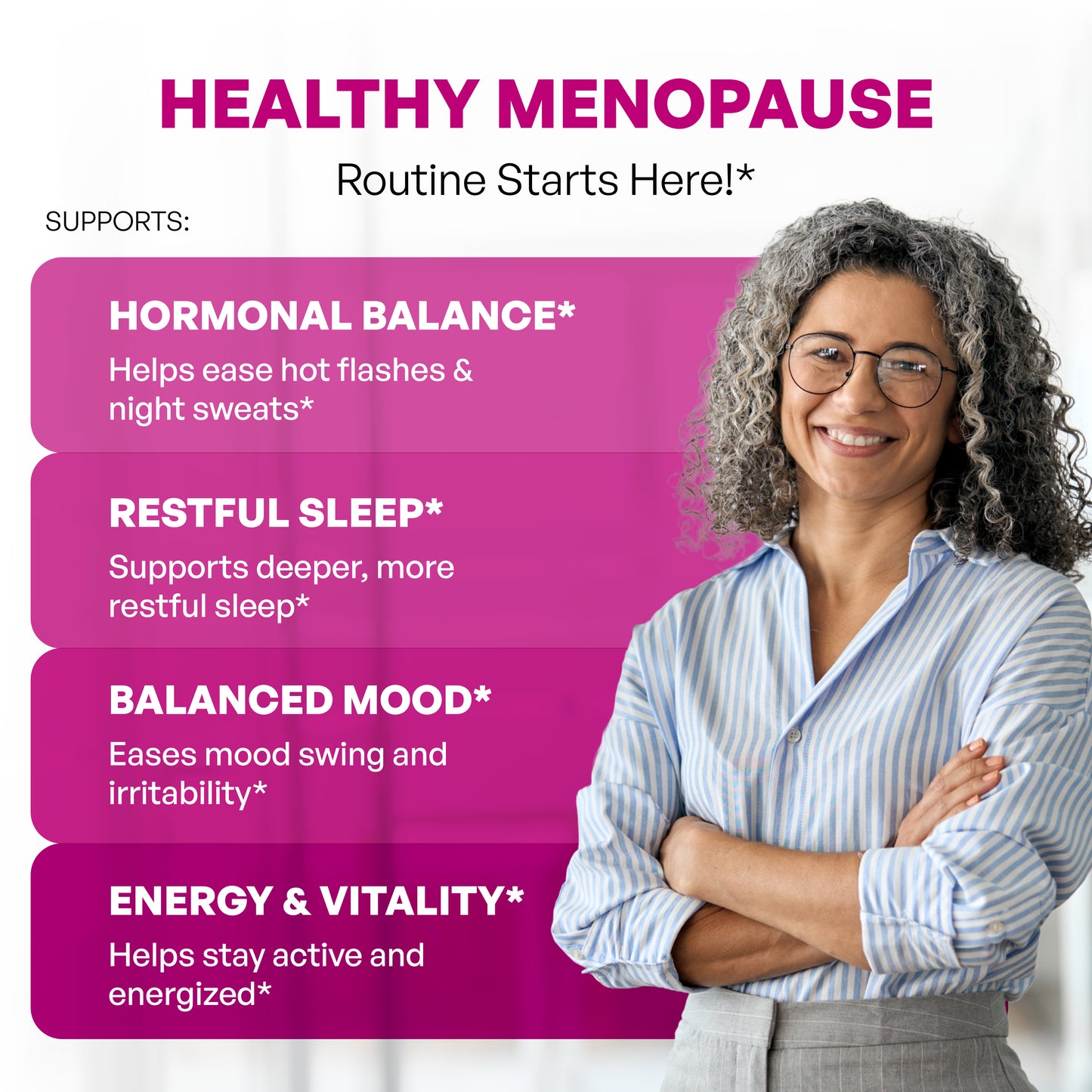 Menopause Support Capsules - 60 Ct