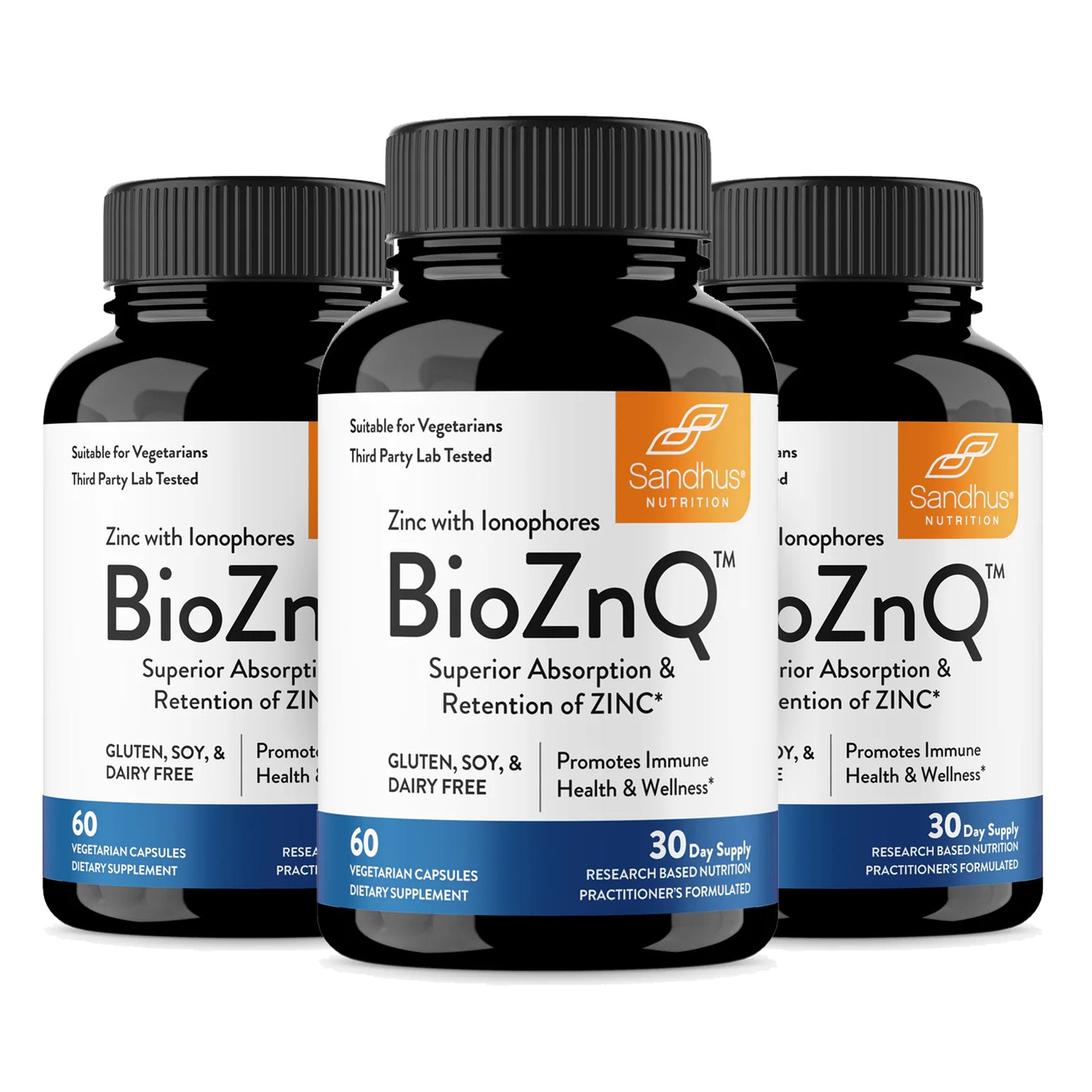 BioZnQ - Zinc with Quercetin Capsules 60 Ct