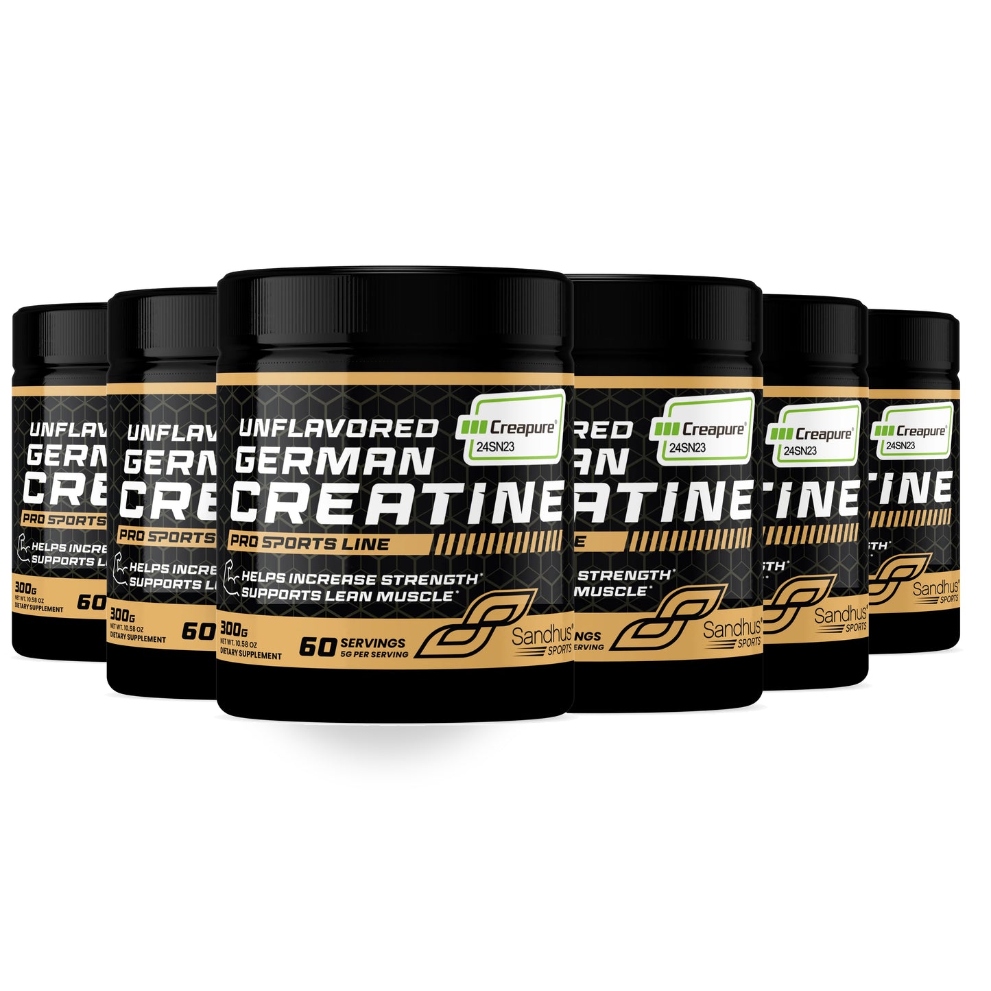 German Creatine, Unflavored - Powder, 60 Servings