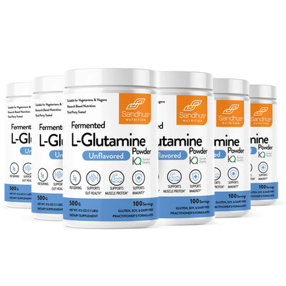 L-Glutamine Unflavored Powder, 100 Servings