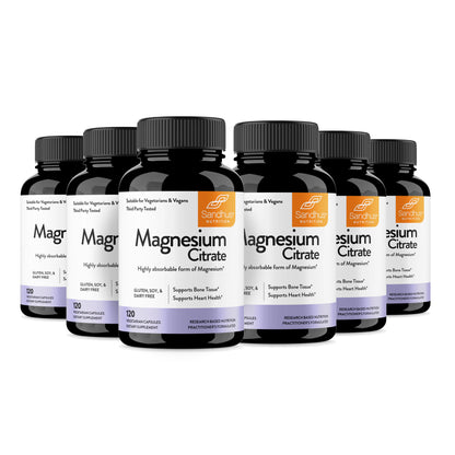 Magnesium Citrate - Capsules 120 Ct