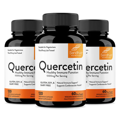 Quercetin Vegetarian Capsules 120 Ct